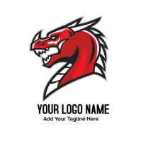 Dragon, Dragon, Logo โลโก้ template