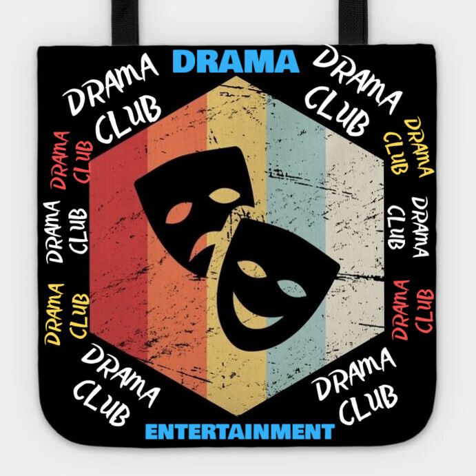 drama-club-logo-design-template