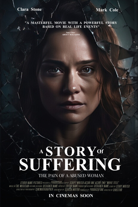 Dramatic Movie Poster Template | PosterMyWall