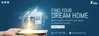 Dream Home Ad Cover na Larawan ng Facebook template