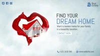 Dream Home Ad Twitter Post template