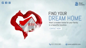 Dream Home Ad Pos Twitter template