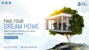 Wit Real Estate Marketing Twitter Post Template