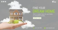 Dream Home Video Ad Facebook Shared Image template