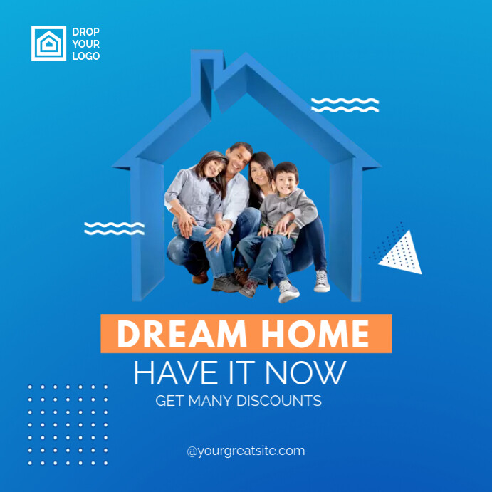 Dream House Template | PosterMyWall