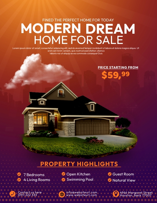 Dream House Sale template