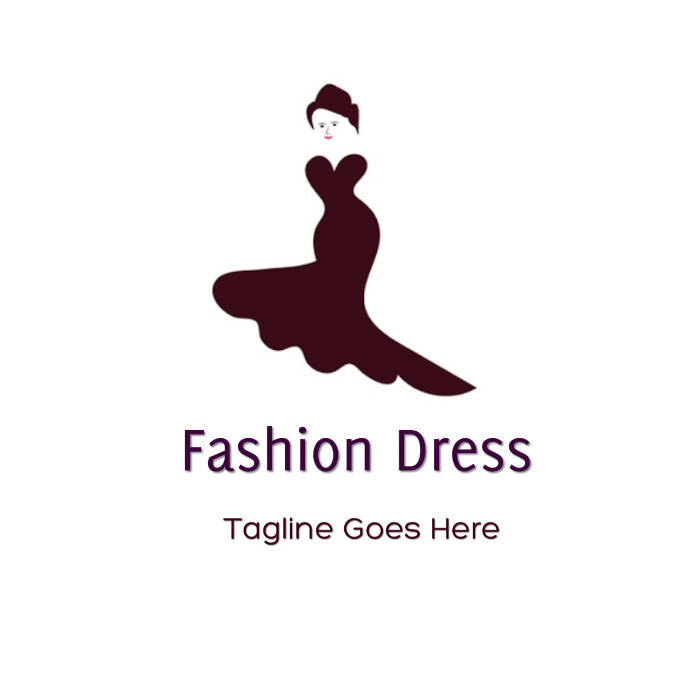 Dress Logo Template PosterMyWall dress-logo-template-postermywall