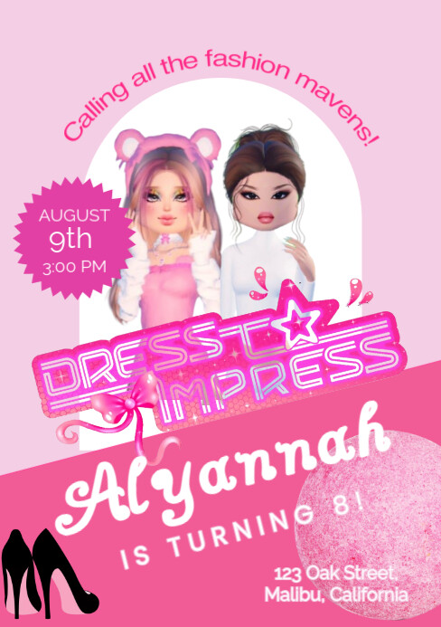 Dress to impress Template | PosterMyWall Dress to impress Template | PosterMyWall