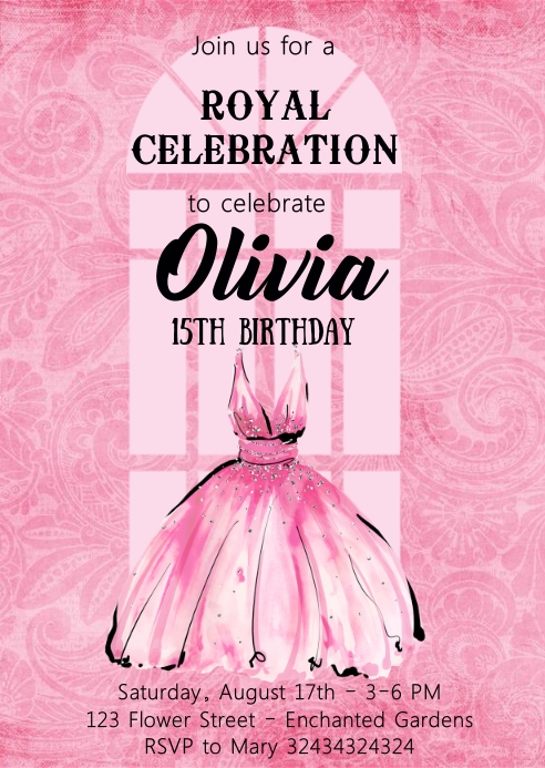 Dress up birthday party invitation Template | PosterMyWall Dress up birthday party invitation Template | PosterMyWall