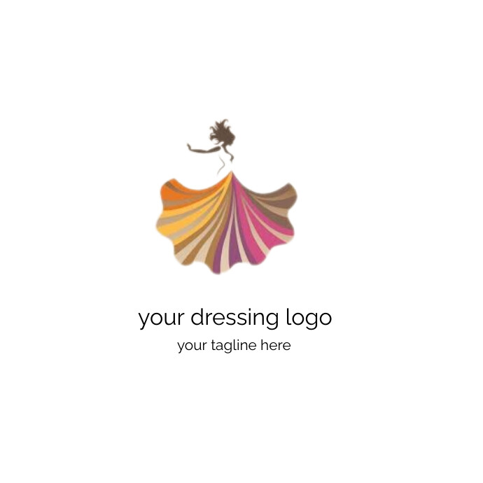 dressing logo design Evening Gown Logo, Dress Logo, Fashion Logo, Boutique Logo, Woman Logo, Clothing Logo, Fashion Business Logo, Model Logo, Shop Logo