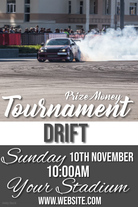 Drift Template | PosterMyWall
