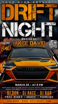 Drift Night Статус WhatsApp template