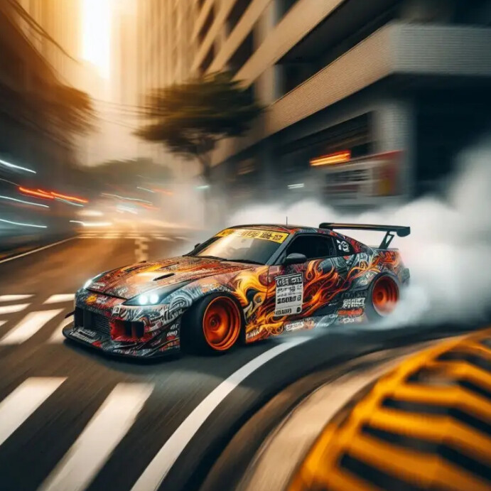 Drift sport car Template | PosterMyWall