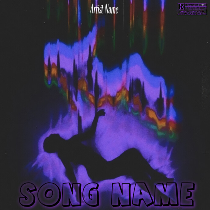 Drifting Between Dimensions Album Cover template