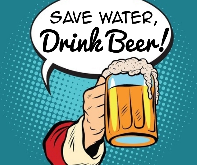 Drink Beer! 大矩形广告 template
