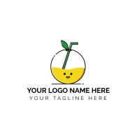 DRINK  LOGO template