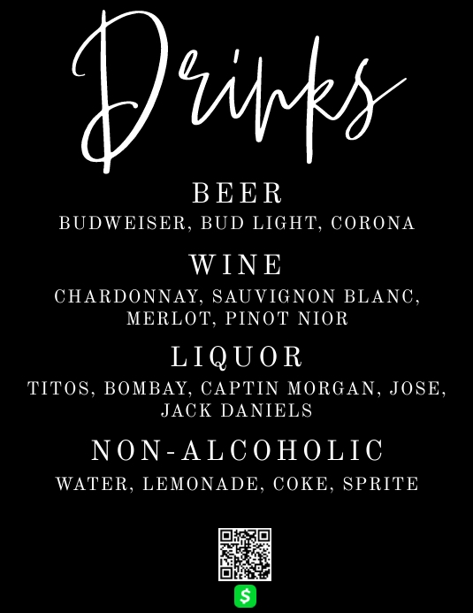 Drink Menu Template | PosterMyWall
