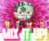 Drinks, bar menu, restaurant, Bacardi, cocktails Large Rectangle template