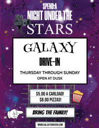 DRIVE IN Template | PosterMyWall
