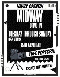 MOVIE THEATER Template | PosterMyWall