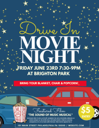 Drive In Movie Template Postermywall Drive In Movie Template Postermywall