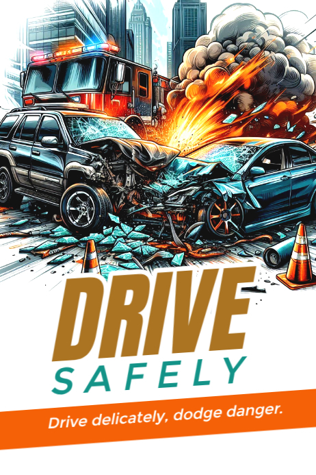Drive safely Template | PosterMyWall