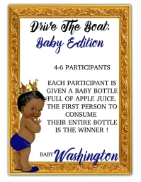 Drive the boat: Baby Edition Flyer (US Letter) template