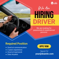 Driver Hiring Post Template
