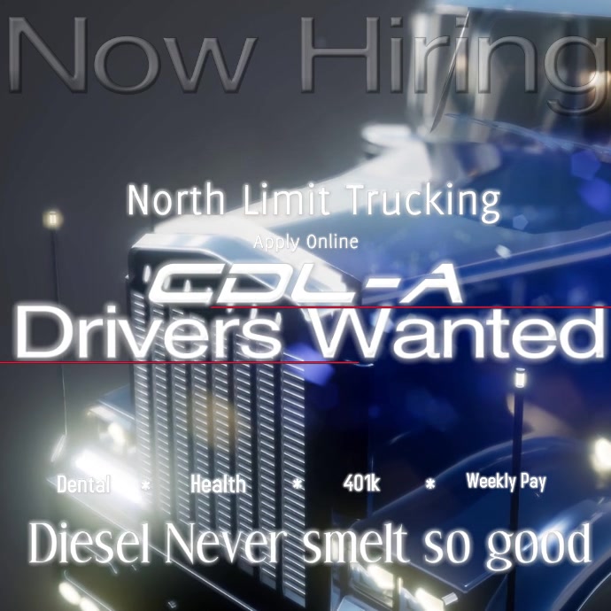 driver wanted Hiring Template | PosterMyWall