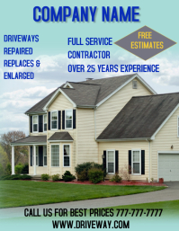 Customizable Design Templates for driveways | PosterMyWall