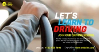 Driving School Ad Template Immagine condivisa di Facebook