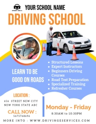 driving school Iflaya (Incwadi ye-US) template