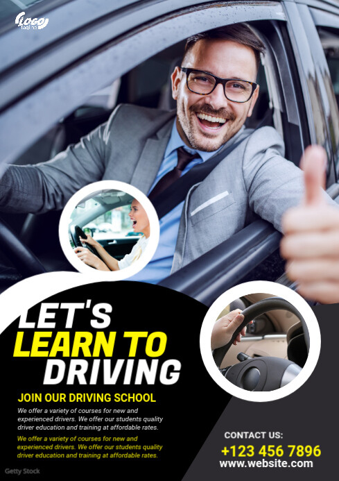 Driving School Flyer Template PosterMyWall driving-school-flyer-template-postermywall