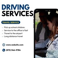 Driving Services Template | PosterMyWall