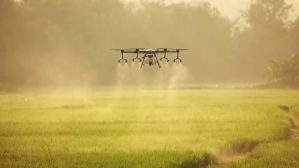 Brązowy Agricultural Drone Omslagfoto YouTube-kanaal Template