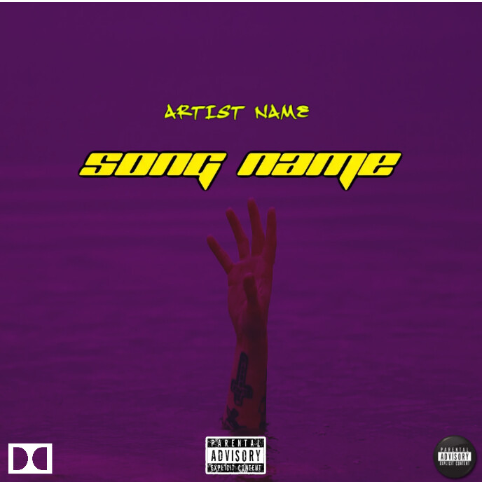 Drown Album Cover template