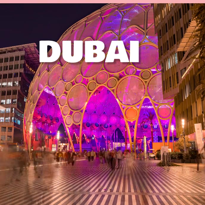 dUBAI NIGHT VIDEO Template PosterMyWall