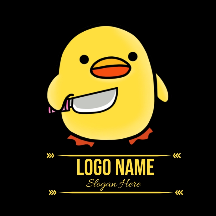 DUCK LOGO SWAN LOGO DUCK GUN LOGO  , DUCK  IC Logotyp template