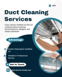 Duct Cleaning Services Instagram Portrait template