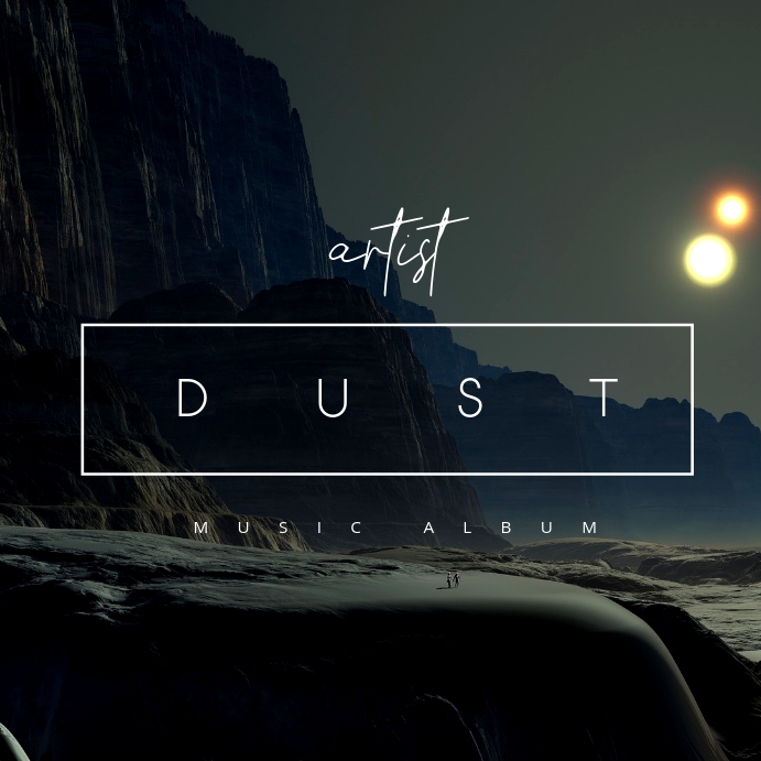 DUST Publicação no Instagram template