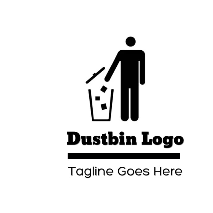 Dustbin Logo Template | PosterMyWall