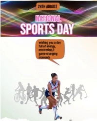 Dynamic National Sports Day Video with Live Footage Instagram Portrait template
