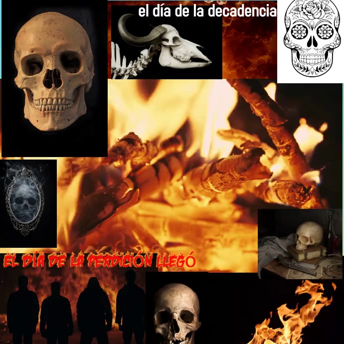 día de la agonía Wpis na Instagrama template