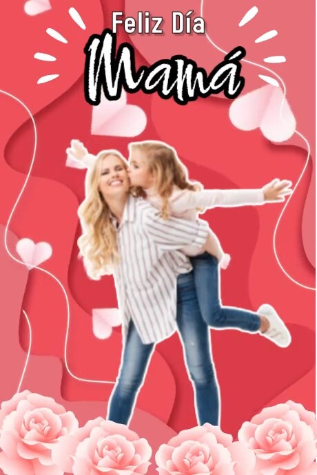 Día de las madres Plakat template