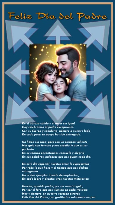 Día del Padre Instagram Reel template