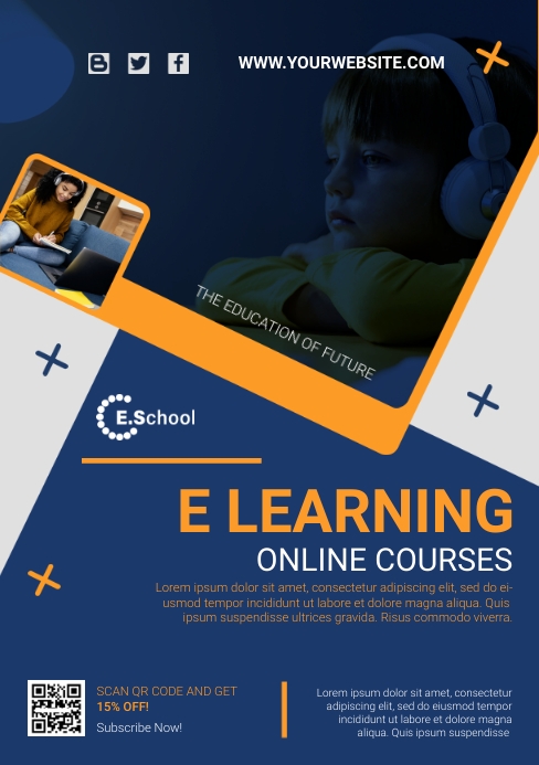 E Learning Ads Template | PosterMyWall