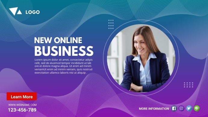 E-learning Courses Template | PosterMyWall