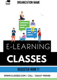 E-LEARNING FLYER Template | PosterMyWall