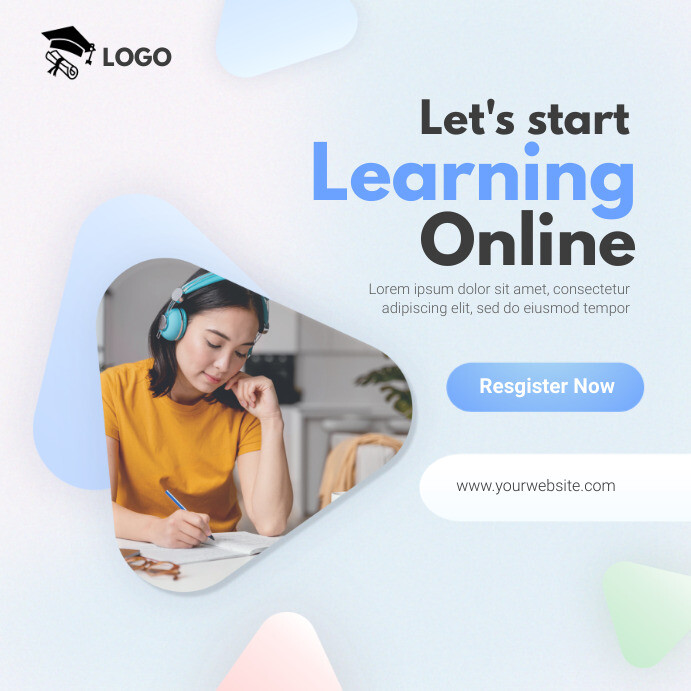 e learning Template | PosterMyWall