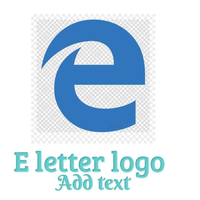 Copy of E letter logo.design template. | PosterMyWall